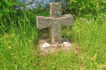 Santiago de Compostela,Sur les chemins de Compostelle, Way of St James.