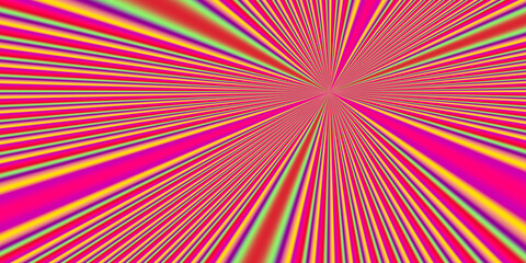 Fantasy wallpaper, retro, vintage design with radial line