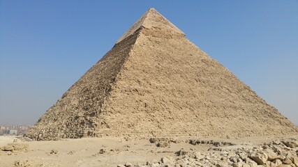 Fototapeta na wymiar Great Pyramid of Giza Cairo Egypt 