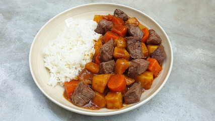 beef curry homemade