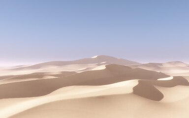  Abstract Desert Landscape Scene