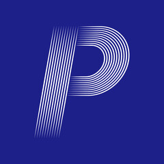 The letter P