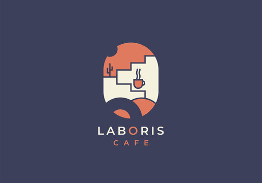 coffee Shop modern logo icon vector