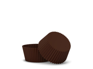 Blank cupcake silicon form