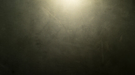 The surface of the old wall is rough, plaster has abstract black marks.