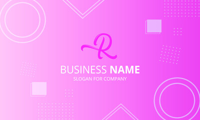 Modern Pink Gradient Corporate Business Background