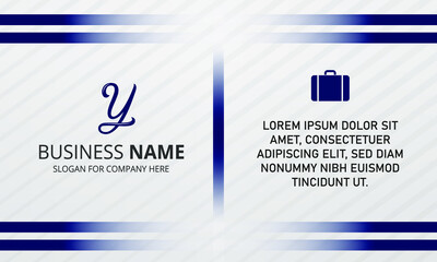 Creative Blue Lined Business Background
