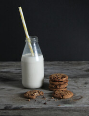 cookies and milk