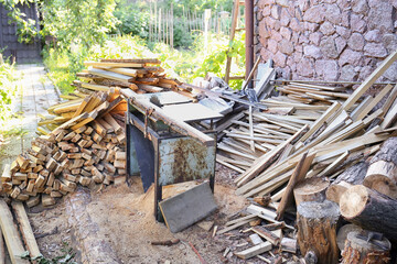 Circular and firewood