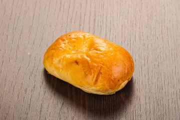 Tasty bun bakery for breakfast