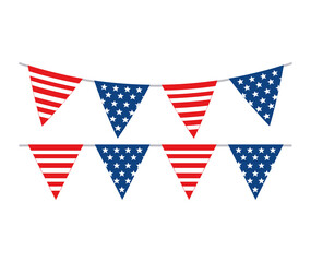 usa garlands design