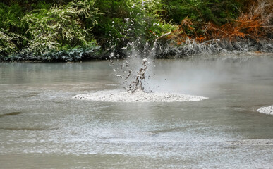 Waiotapu in New Zealand