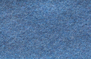 Blue elastic fabric texture, closeup detail, can be used as background