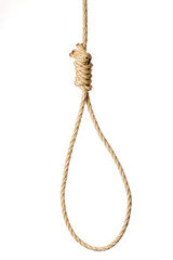 knotted gallows rope