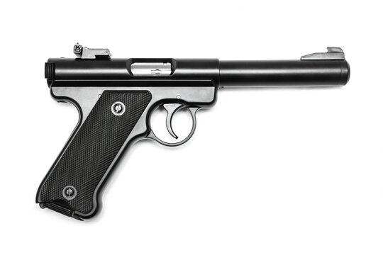 Old fashion pistol handgun weapon