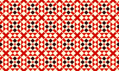 Vector seamless pattern with geometric ornaments. Geometric pattern texture wallpaper design. EPS 10