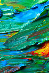 Texture of oil paint background
