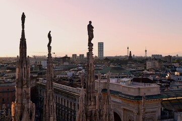 Milan Cathedral view from the rooftop © xxmarkz