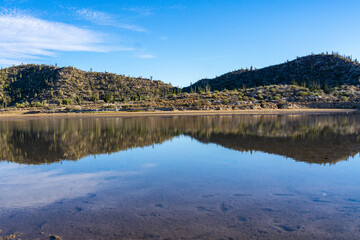 lake in the mountains