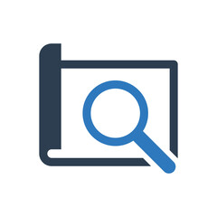 Explore Location Icon - Map Search Icon