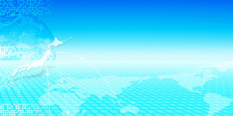 日本と世界のグローバルな関係4・パノラマサイズ