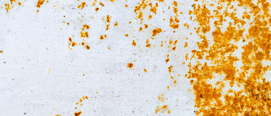 Rusty metal texture. Background of peeling paint and rusty old metal. Metal texture with scratches and cracks as a background