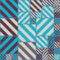 Abstract Geometric Pattern generative computational art illustration