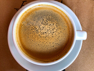 café en taza