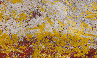 Texture of old painted, wall background, abandoned, 