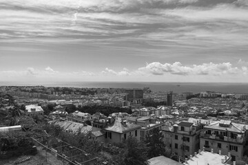 view of the city of Genoa
