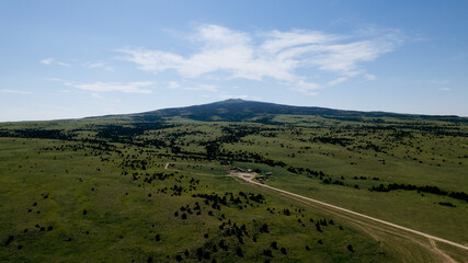 Volcanic mountain in New Mexico