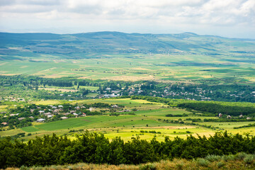 Fototapeta na wymiar Summer georgian landscape