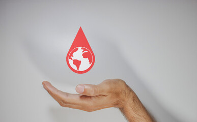 día mundial de la donación de sangre, campaña de donación de sangre.	