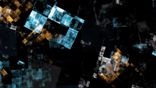 Generative Art 1003: Abstract video background (Loop).