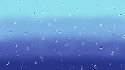 水中の気泡の背景