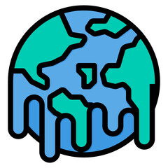 Global Warming line icon