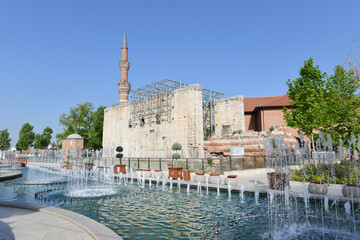 Naklejka premium Hacibayram Mosque in Ankara, Turkey 