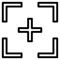 Obraz premium metering outline style icon