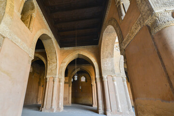 Fototapeta na wymiar Ibn Tulun Mosque in Cairo, Egypt