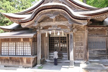 Obraz premium 大神山神社奥宮