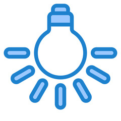 tungsten light blue style icon