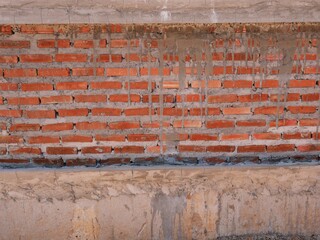 The new plastered wall had a mistake.