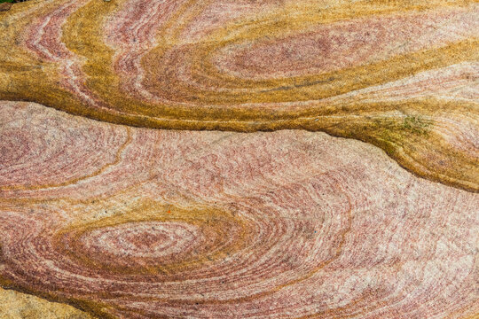 Australia, New South Wales, Blue Mountains National Park, Close up of texture and patterns of sandstone rocks