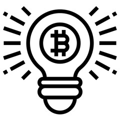 Light Bulb line icon