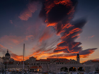 Colorful Cloud of Sunset