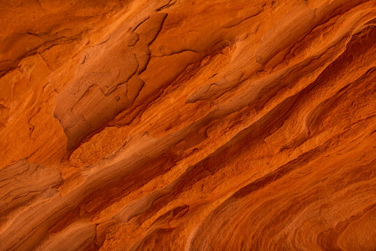 USA, Utah, Escalante, Close up of sandstone formation in Grand Staircase-Escalante National Monument