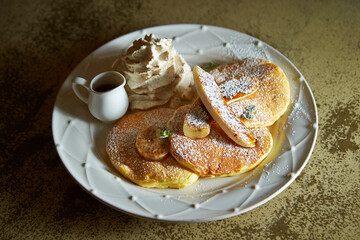 baked apple pie with cinnamon