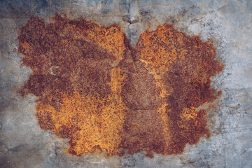 Old grunge zinc and rusty background texture