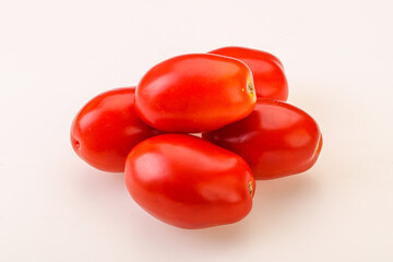 Red bright tasty tomato heap