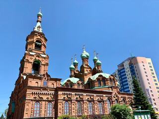 Holy Trinity Church. Chelyabinsk, Russia